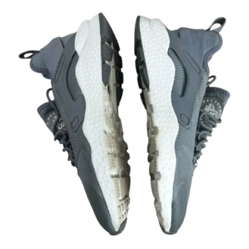 Nike Air Huarache Run Ultra Women Sneakers Size 7.5 Gray White 819151-006
